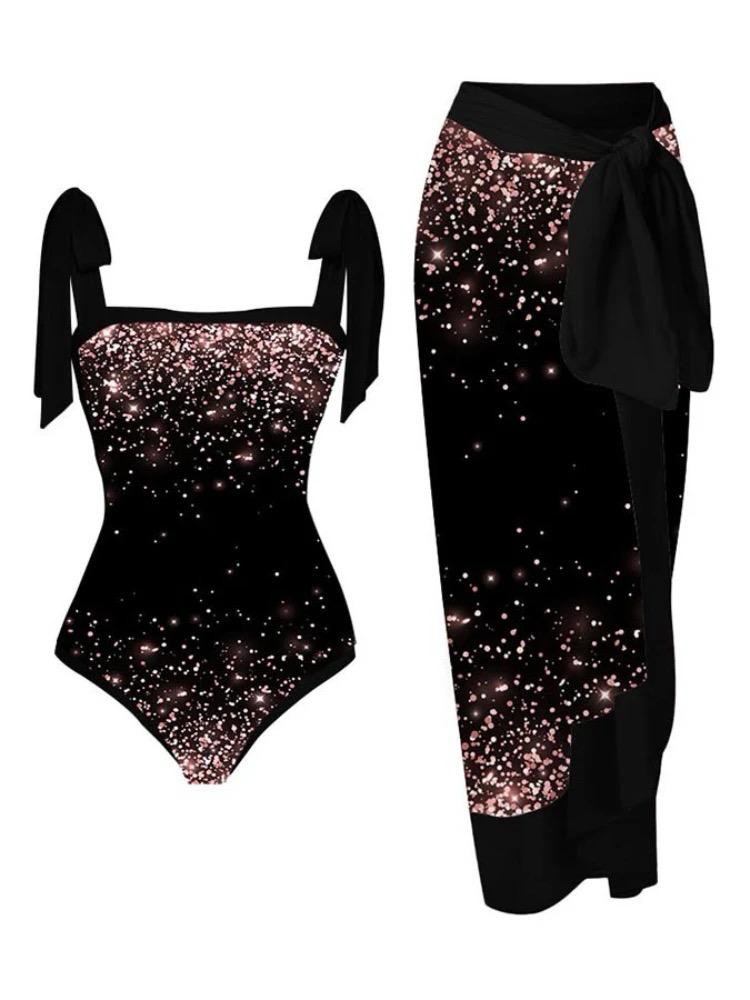 coordinato costume intero + pareo